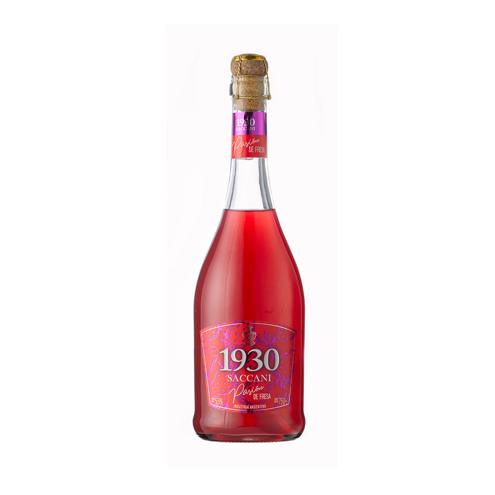 1930 Saccani Strawberry Passion Cider, 750 ml