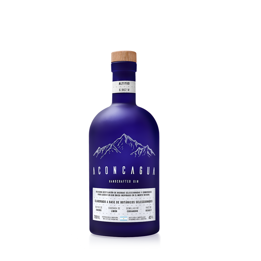 Aconcagua Blue Edition Gin London Dry Premium, 750 ml