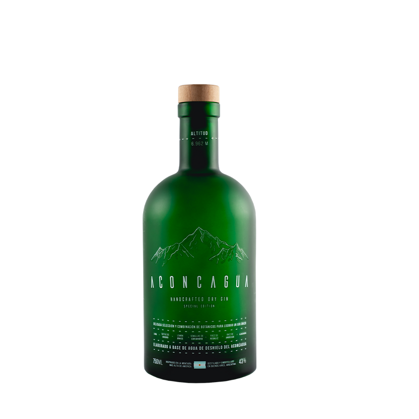 Aconcagua Edition Lime & Lemongrass Premium Gin, 750 ml