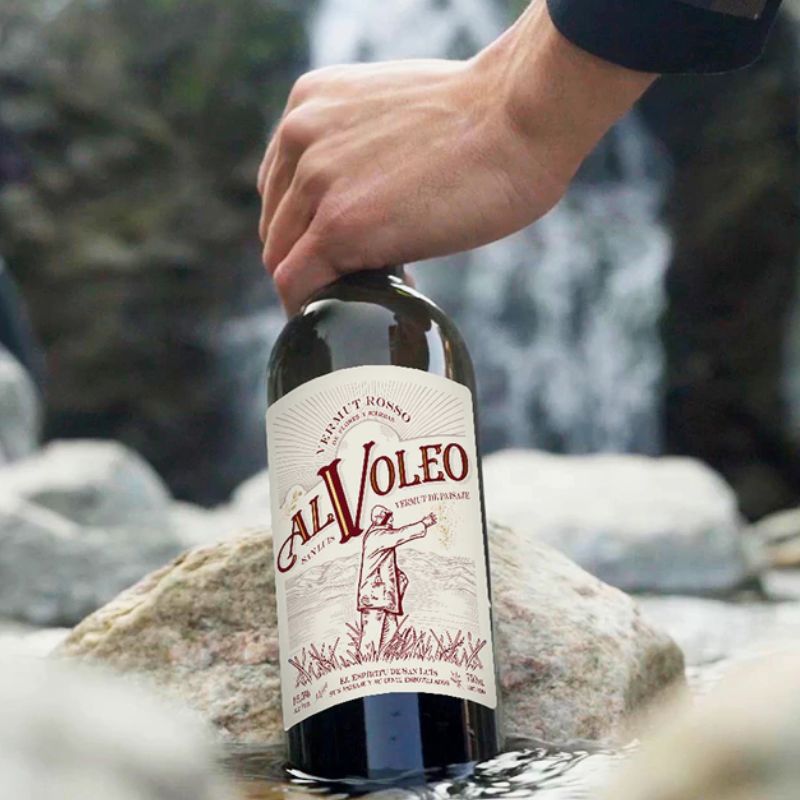 Al Voleo Vermut Rosso Wine, 750 ml