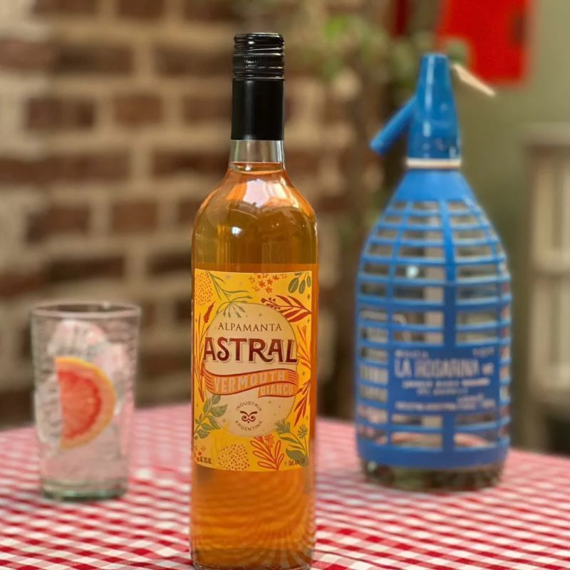 Alpamanta Astral Vermouth Blanco Wine, 750 ml
