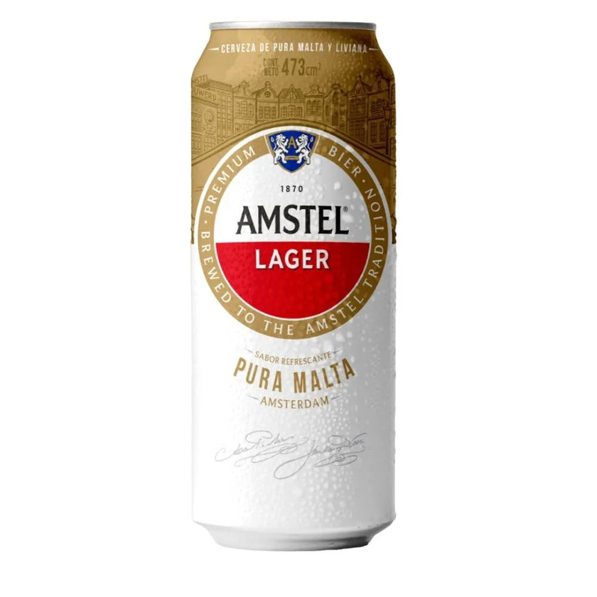 Amstel Lager Beer, 473 ml