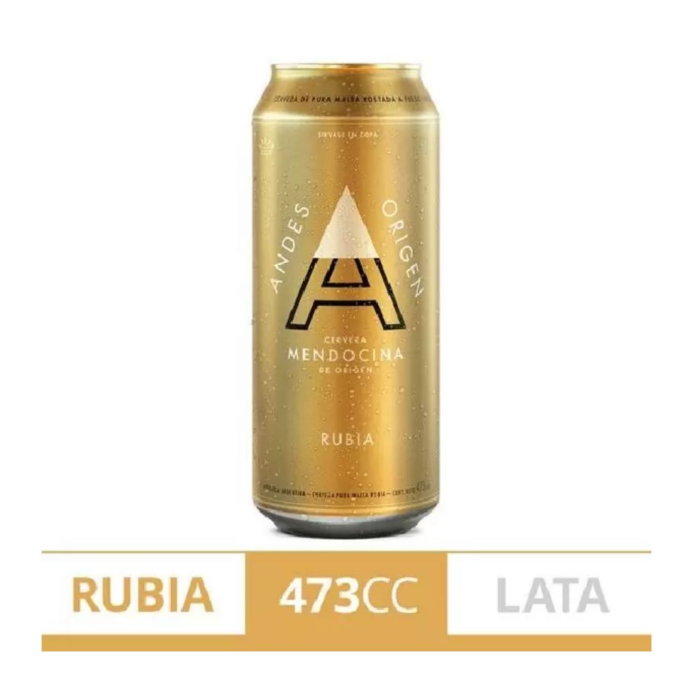 Andes Lager Beer, 473 ml