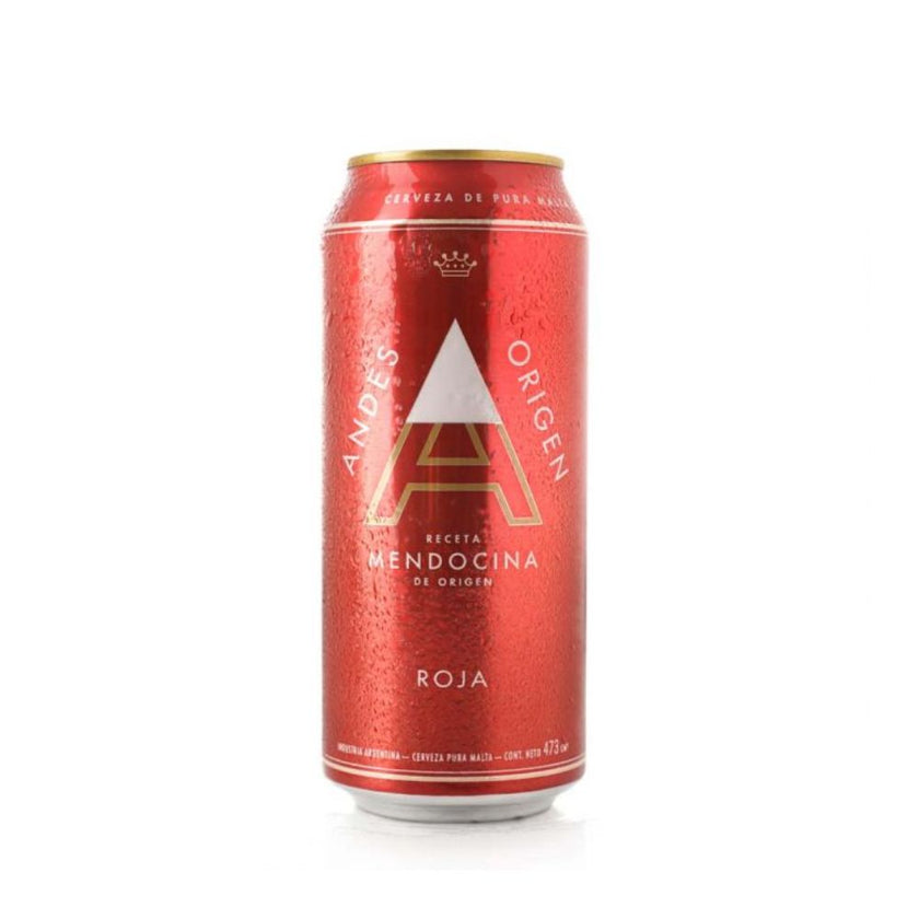 Andes Red Lager Beer, 473 ml