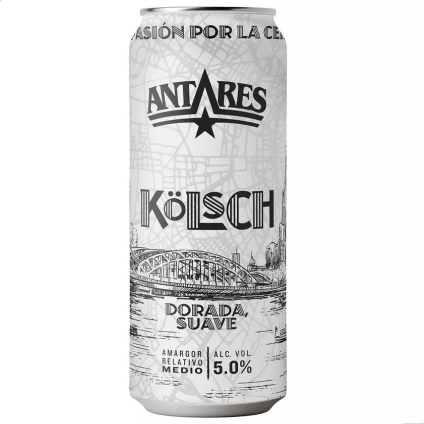 Antares Kolsch Golden Smooth Craft Beer, 473 ml