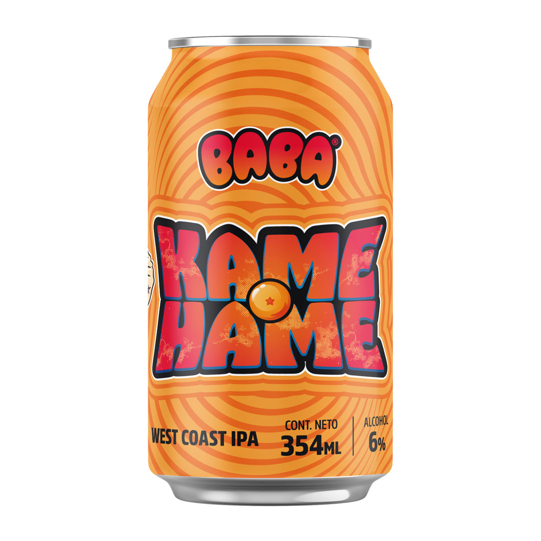 BABA Kame Hame  West Coast IPA Beer, 354 ml