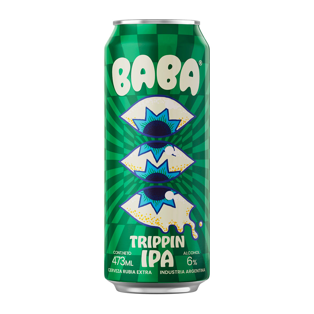 BABA Trippin IPA Beer, 473 ml