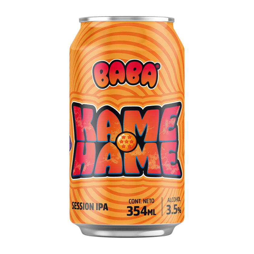 BABA Kame Hame Session IPA Beer, 354 ml