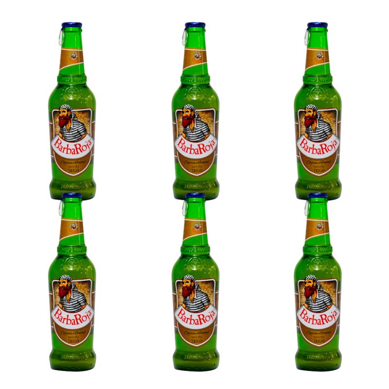 Barba Roja Trigueña Trigo Craft Beer - Sixpack, 330 ml Each Bottle