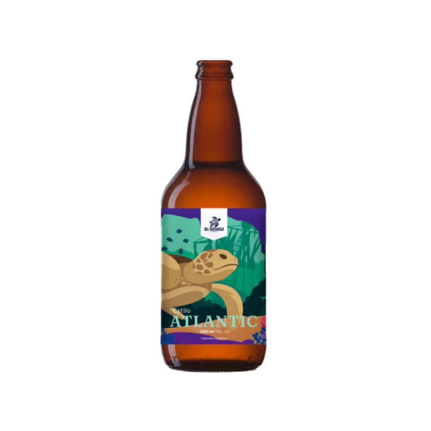 Big Tartaruga Style Atlantic Blonde Gluten-Free Craft Beer, 500 ml