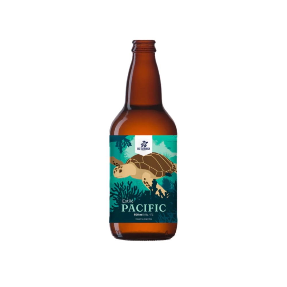 Big Tartaruga Style Pacific Red Gluten-Free Craft Beer, 500 ml