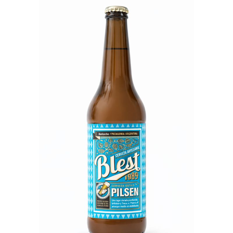 Blest Pilsen Craft Beer - Sixpack, 355 ml Each Bottle