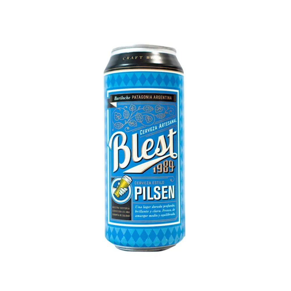 Blest Pilsen Lager Craft Beer, 473 ml