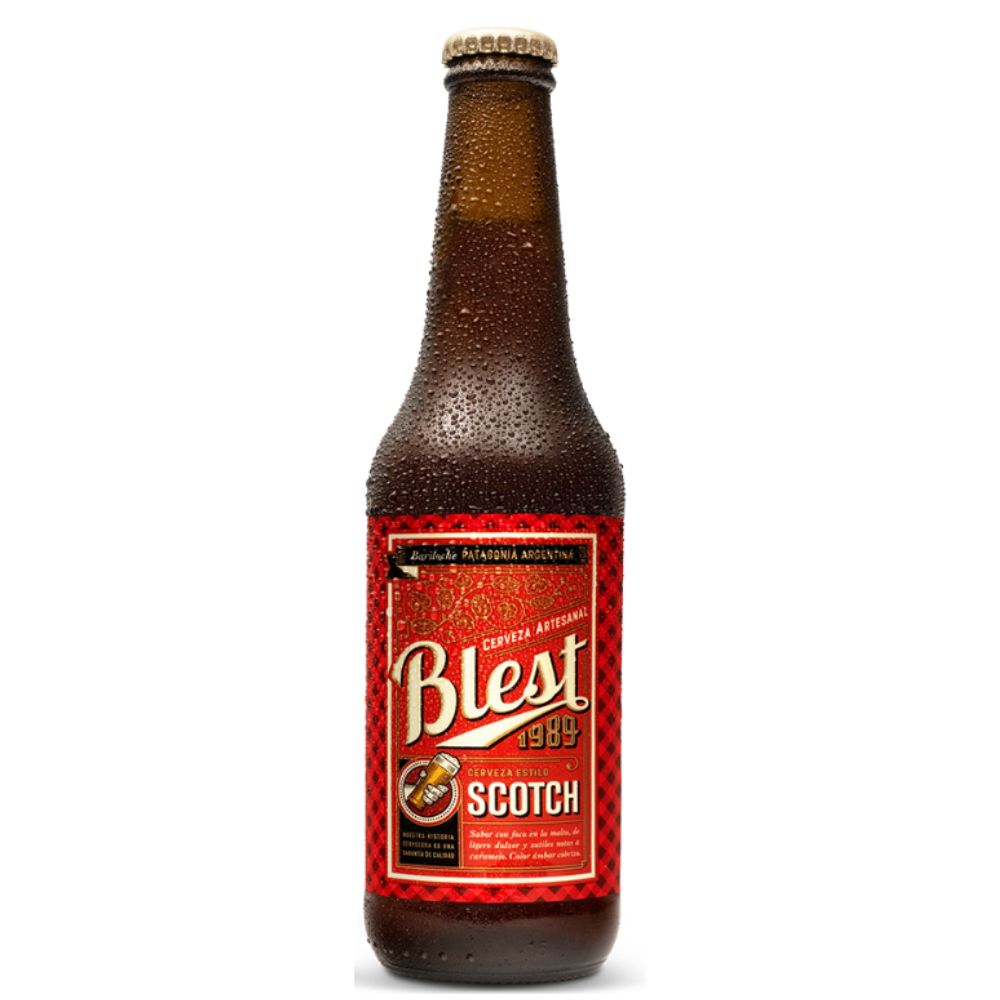 Blest Scotch Ale Craft Beer, 355 ml