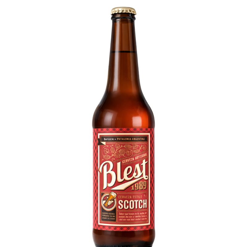 Blest Scotch Craft Beer - Sixpack, 355 ml Each Bottle