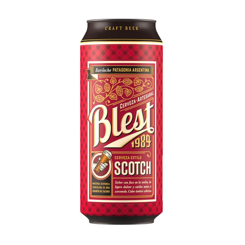 Blest Scotch Craft Beer - Sixpack, 473 ml Each Can