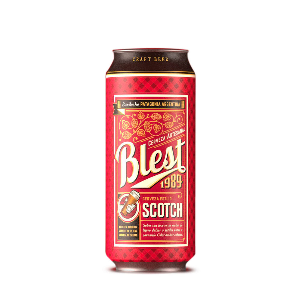 Blest Scotch Ale Craft Beer, 473 ml