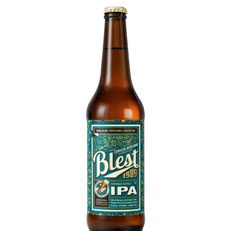 Blest IPA Craft Beer - Sixpack, 355 ml Each Bottle