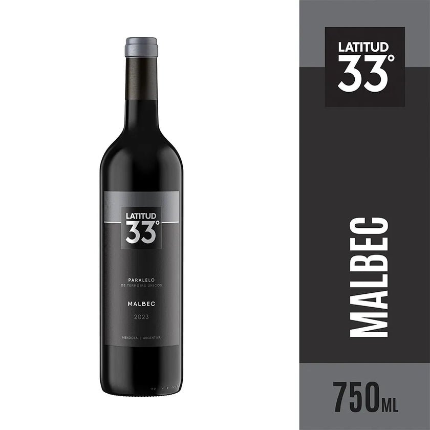 Bodega Chandon Latitud 33 Malbec Wine, 750 ml