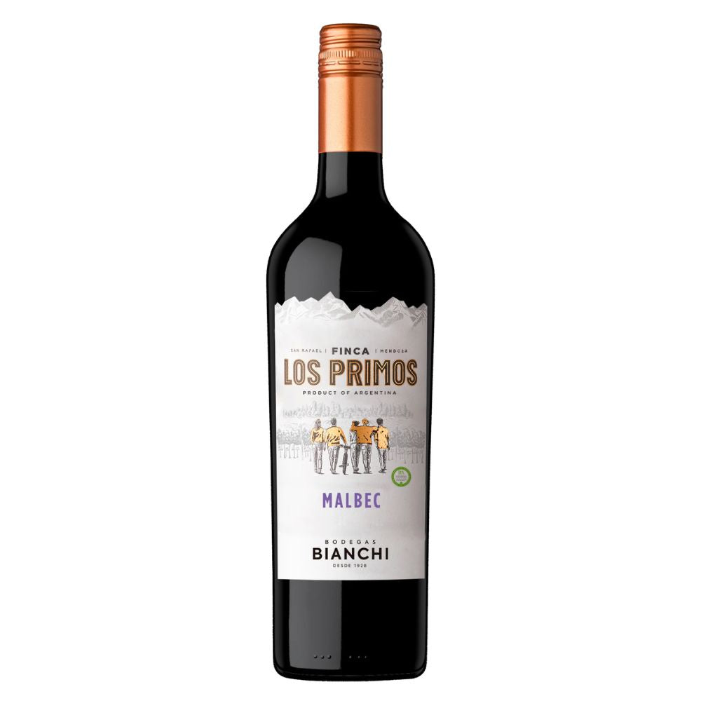 Bodegas Bianchi Finca Los Primos Malbec Wine, 750 ml