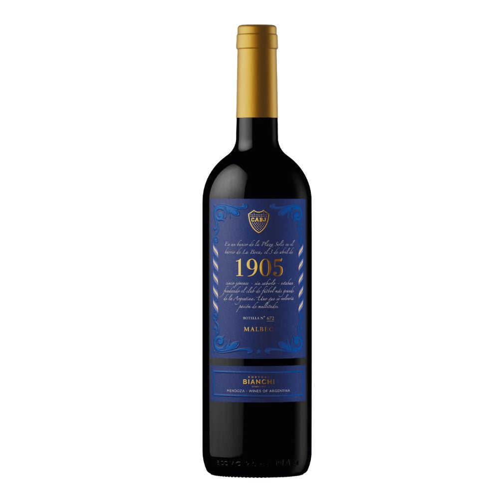 Bodegas Bianchi Malbec Wine 3 de abril de 1905, 750 ml