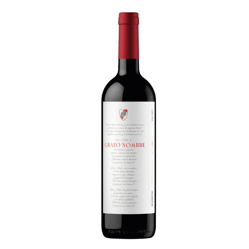 Bodegas Bianchi Malbec Wine Grato Nombre, 750 ml