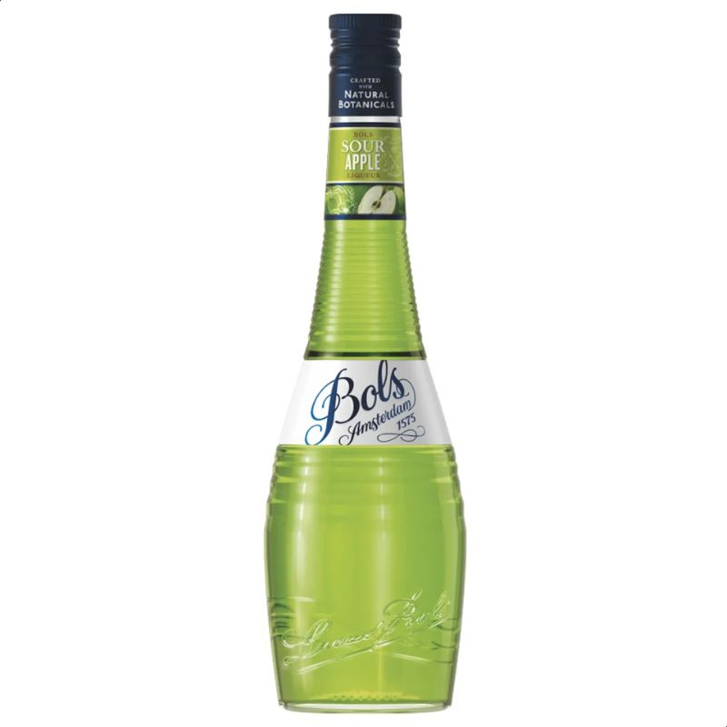 Bols Amsterdam Sour Apple Liquor, 700 ml
