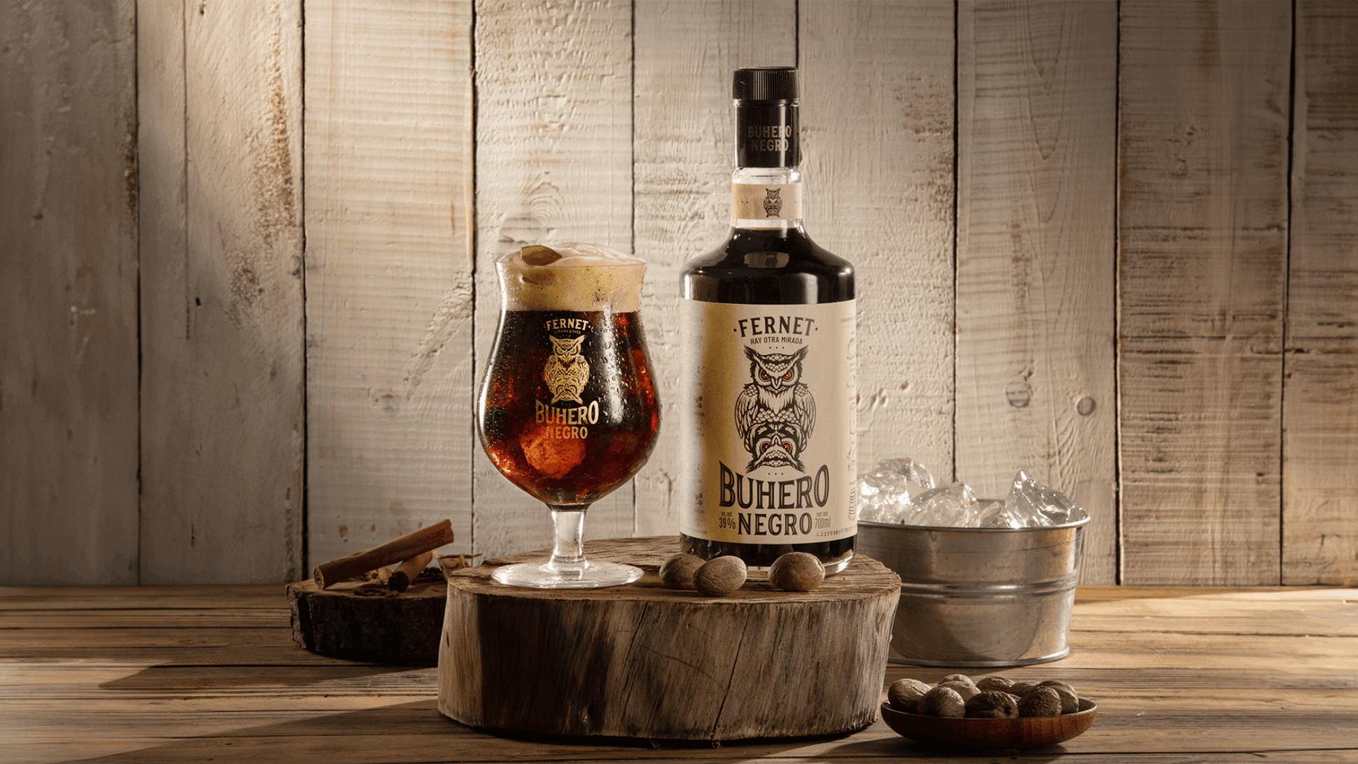 Buhero Black Fernet Aperitif Bitter, 700 ml