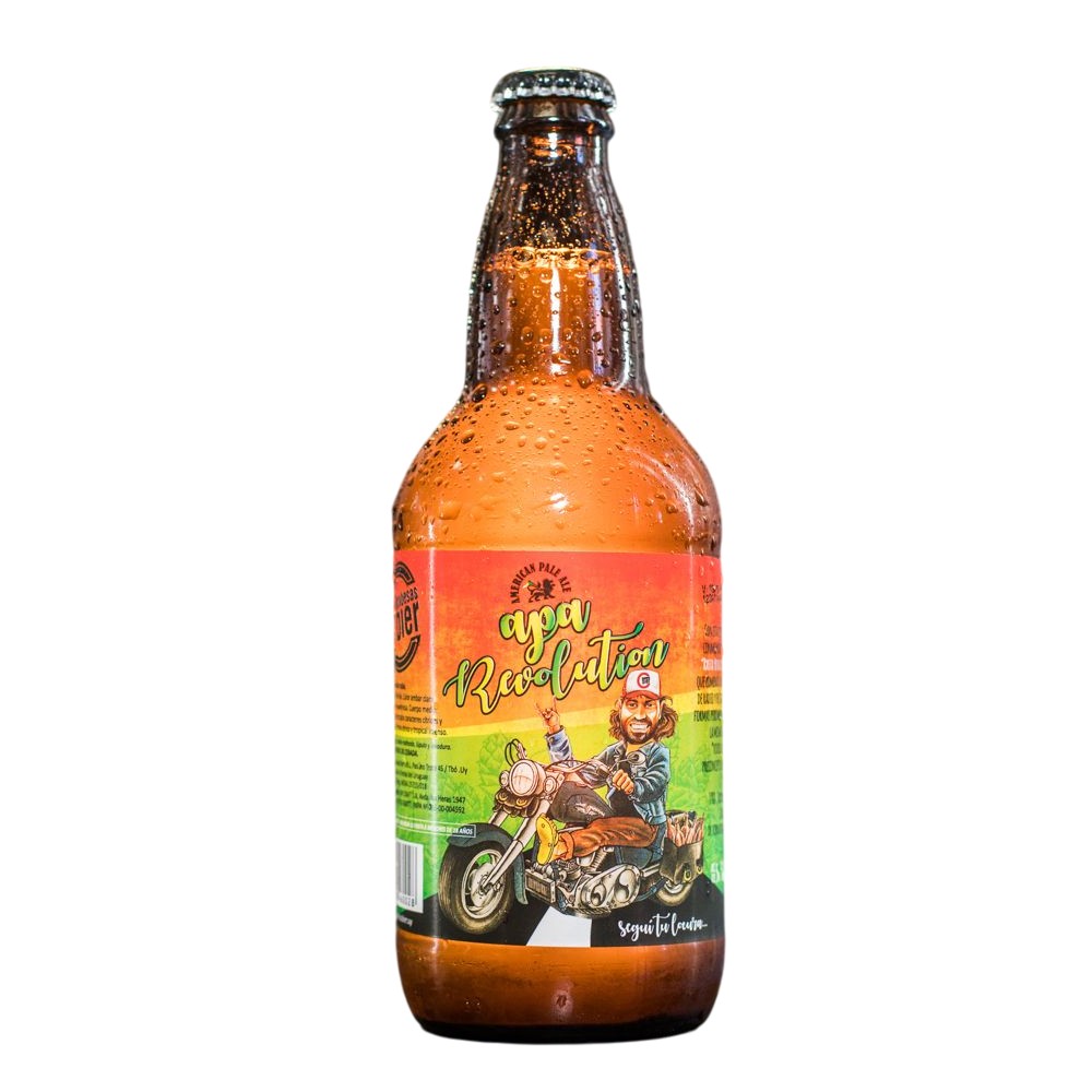 Cabesas Bier Artesanal APA Revolution Beer, 500 ml