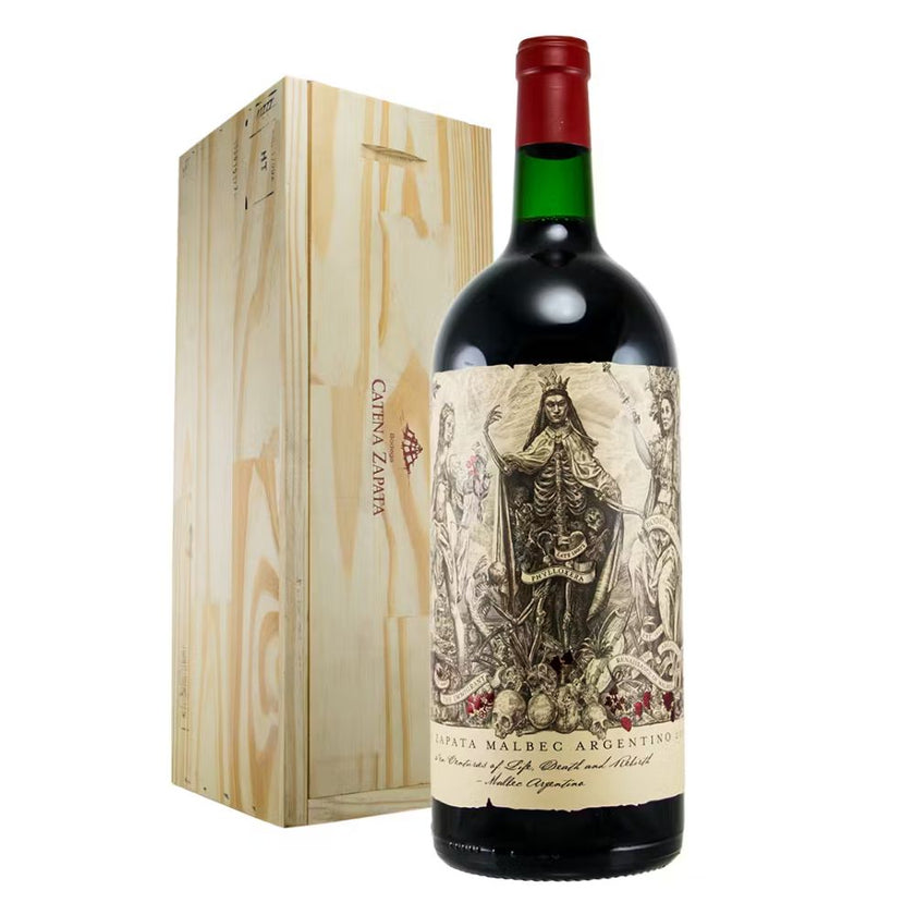 Catena Zapata Malbec Argentino Magnum Wine with Wooden Case, 1.5 l