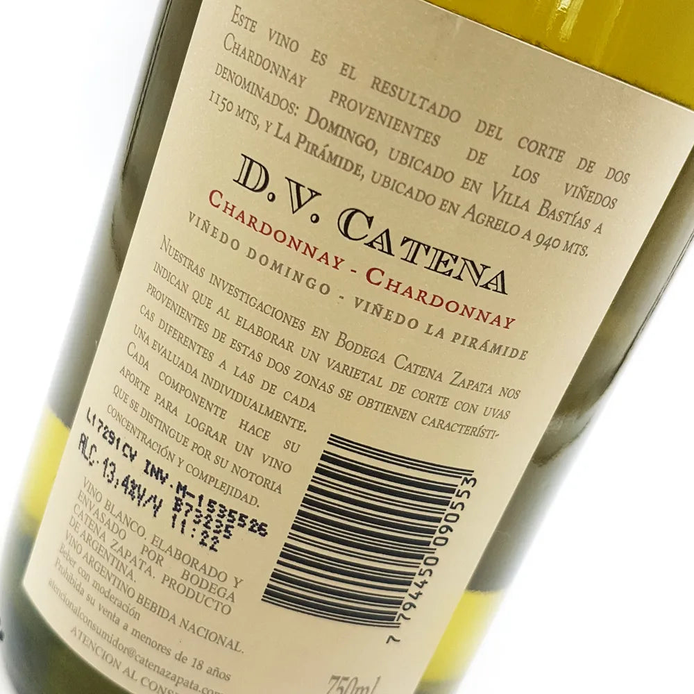 DV Catena Chardonnay-Chardonnay Wine, 750 ml