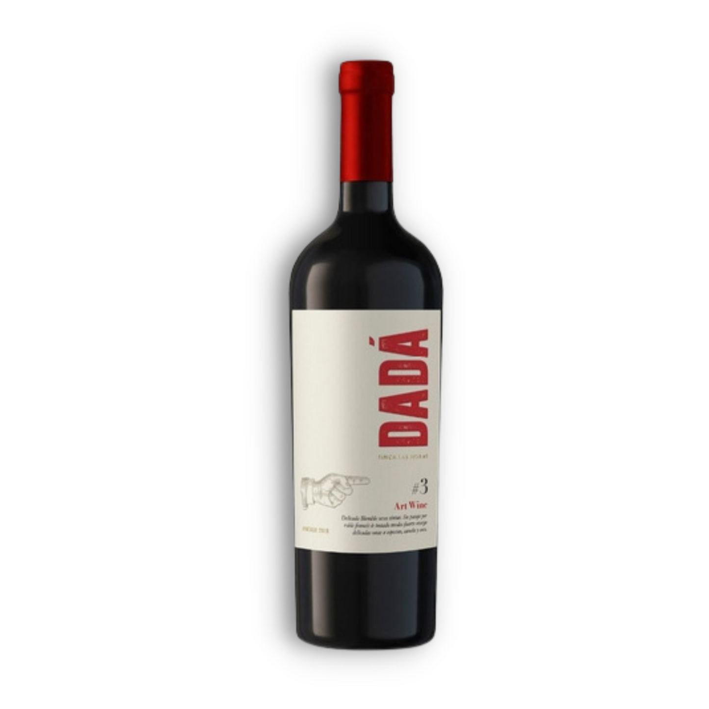 Finca Las Moras DADÁ 3 Blend Syrah-Cabernet Sauvignon Wine, 750 ml