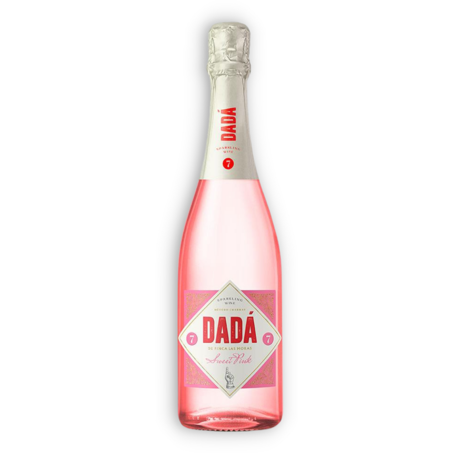 Finca Las Moras DADÁ 7 Sweet Pink Sparkling Wine, 750 ml