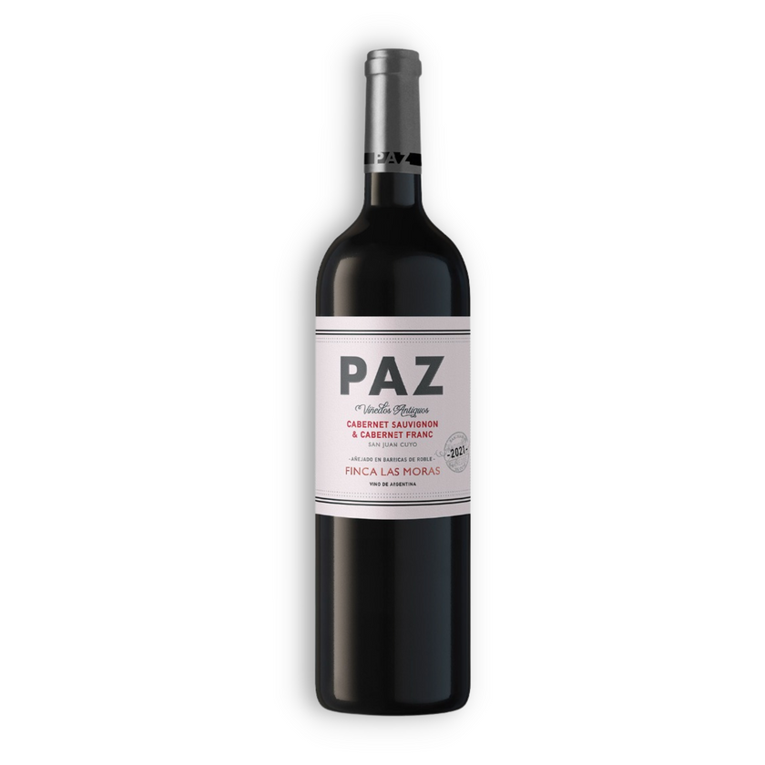 Finca Las Moras Paz Cabernet Sauvignon - Cabernet Franc Wine, 750 ml