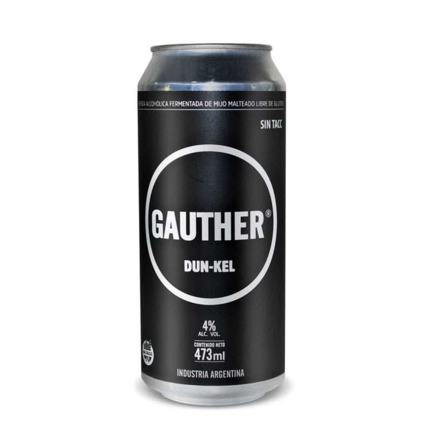 Gauther Craft Gluten-Free Beer Dun-Kel, 473 ml