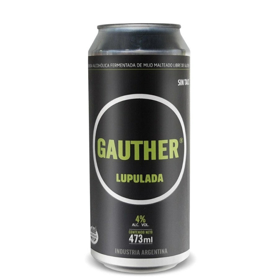 Gauther Craft Gluten-Free Beer Lupulada, 473 ml