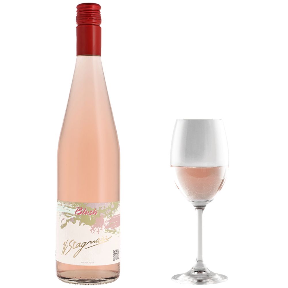 H. Stagnari Blush Rosé Demi-Sec Wine, 750 ml