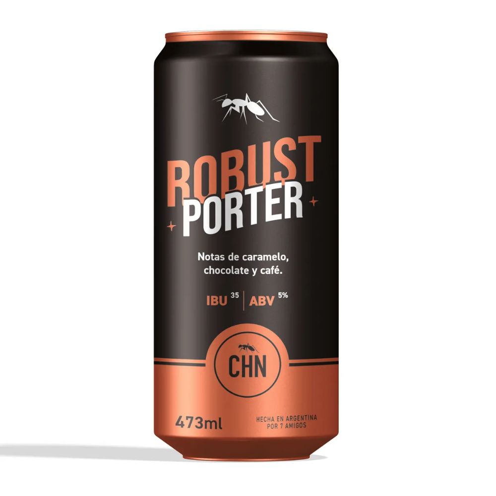 Hormiga Negra Robust Porter Craft Beer, 473 ml