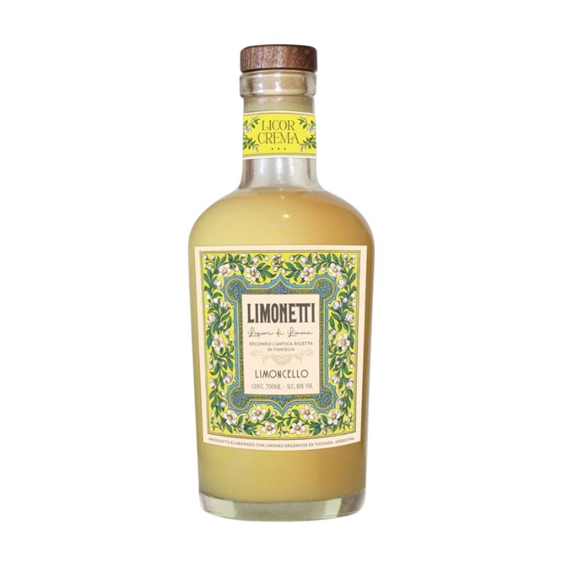 Iltico Pack Limoncello 750 ml + Limonetti Lemon Cream Liquor 700 ml