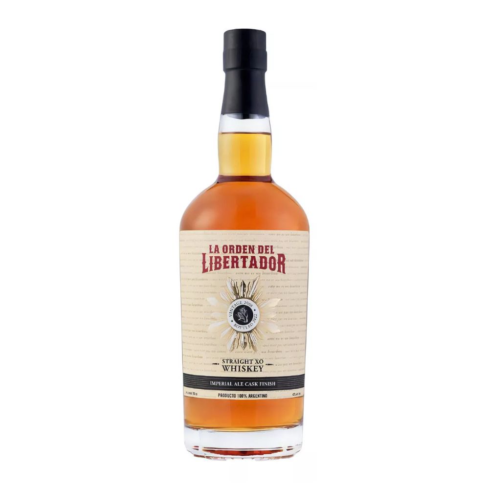 La Orden Del Libertador Imperial Ale Cask Finish Straight XO Whiskey, 750 ml