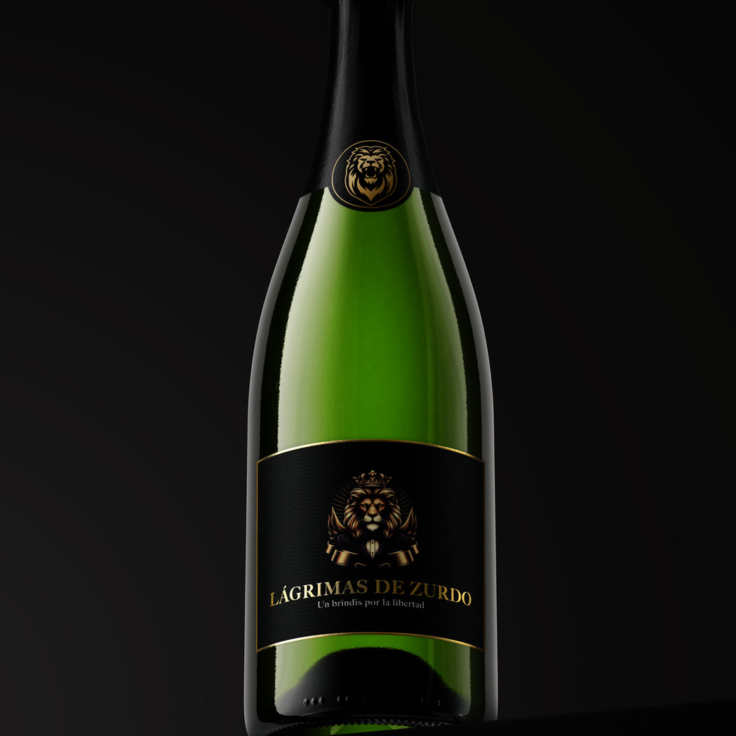 Lágrimas de Zurdo Chardonnay Sparkling Wine, 750 ml