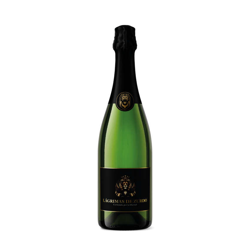 Lágrimas de Zurdo Chardonnay Sparkling Wine, 750 ml