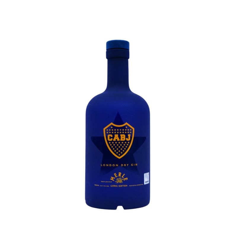 Merle Boca Juniors Cítric Edition Gin, 750 ml