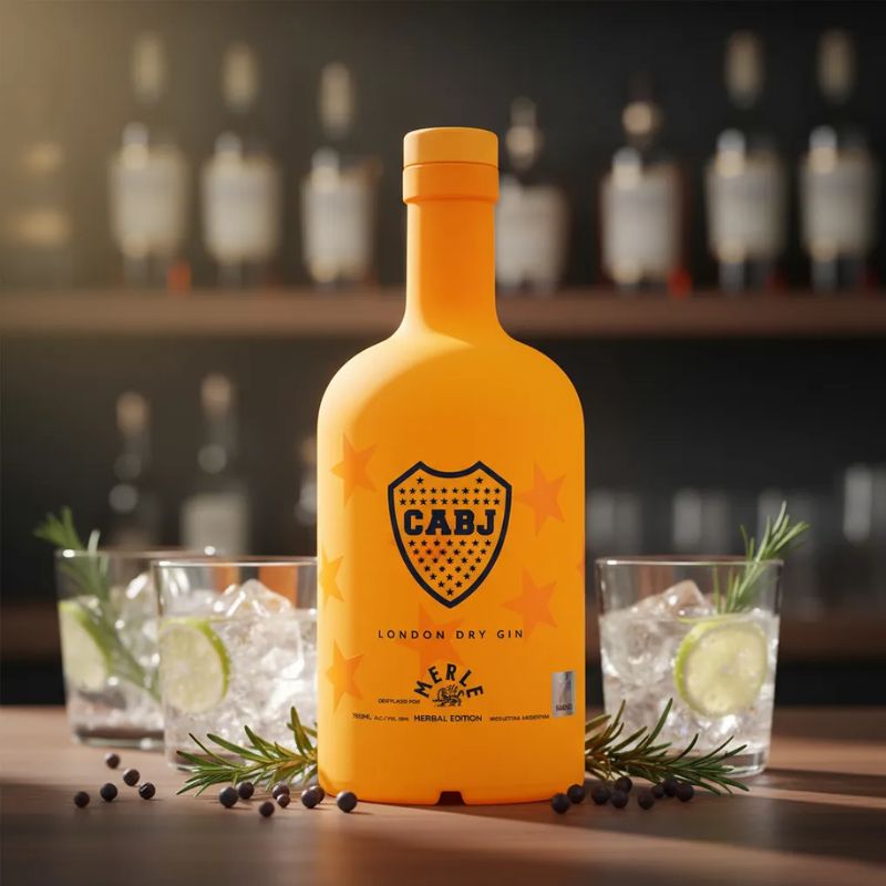 Merle Boca Juniors Herbal Edition Gin, 750 ml