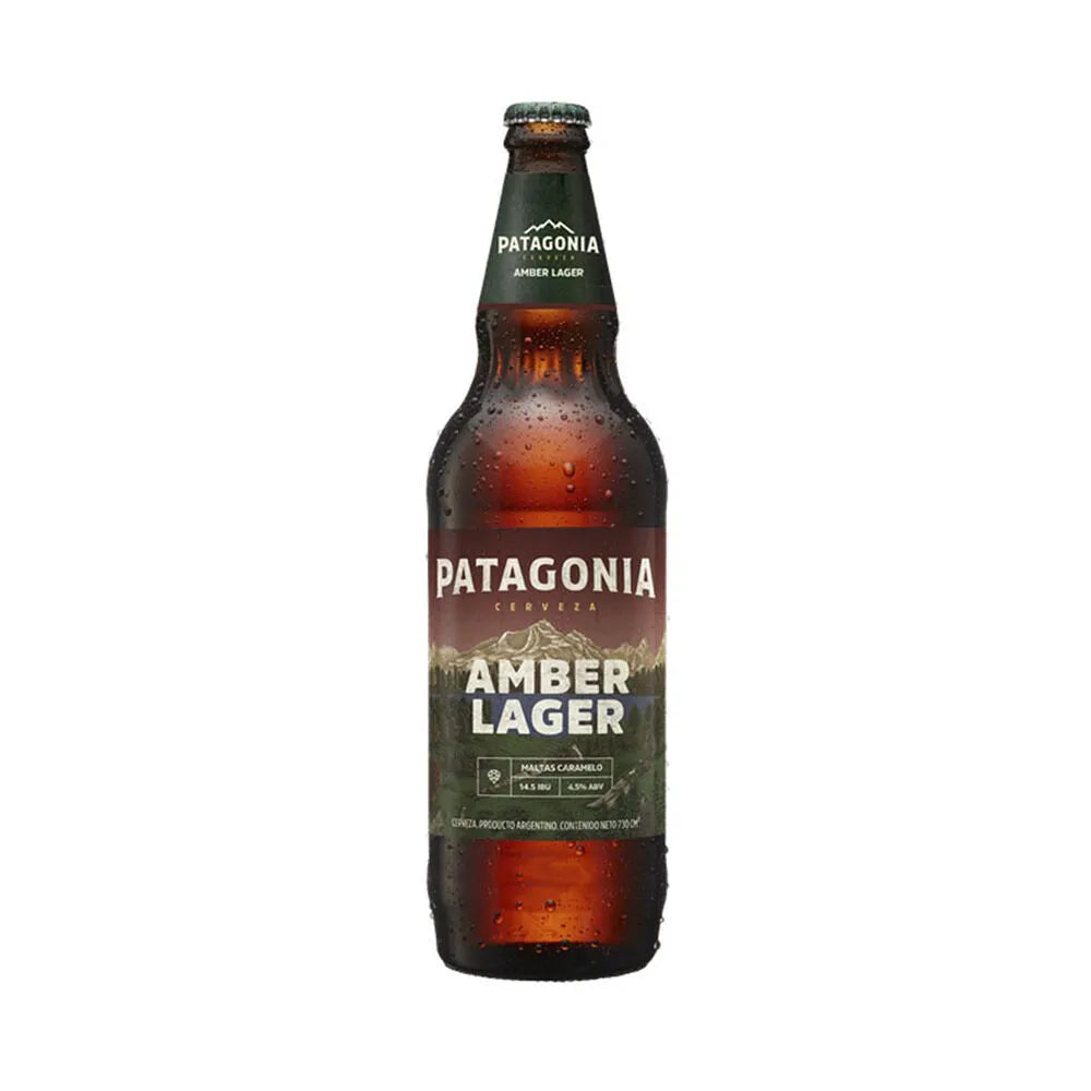 Patagonia Amber Lager Caramel Malts Beer, 730 ml