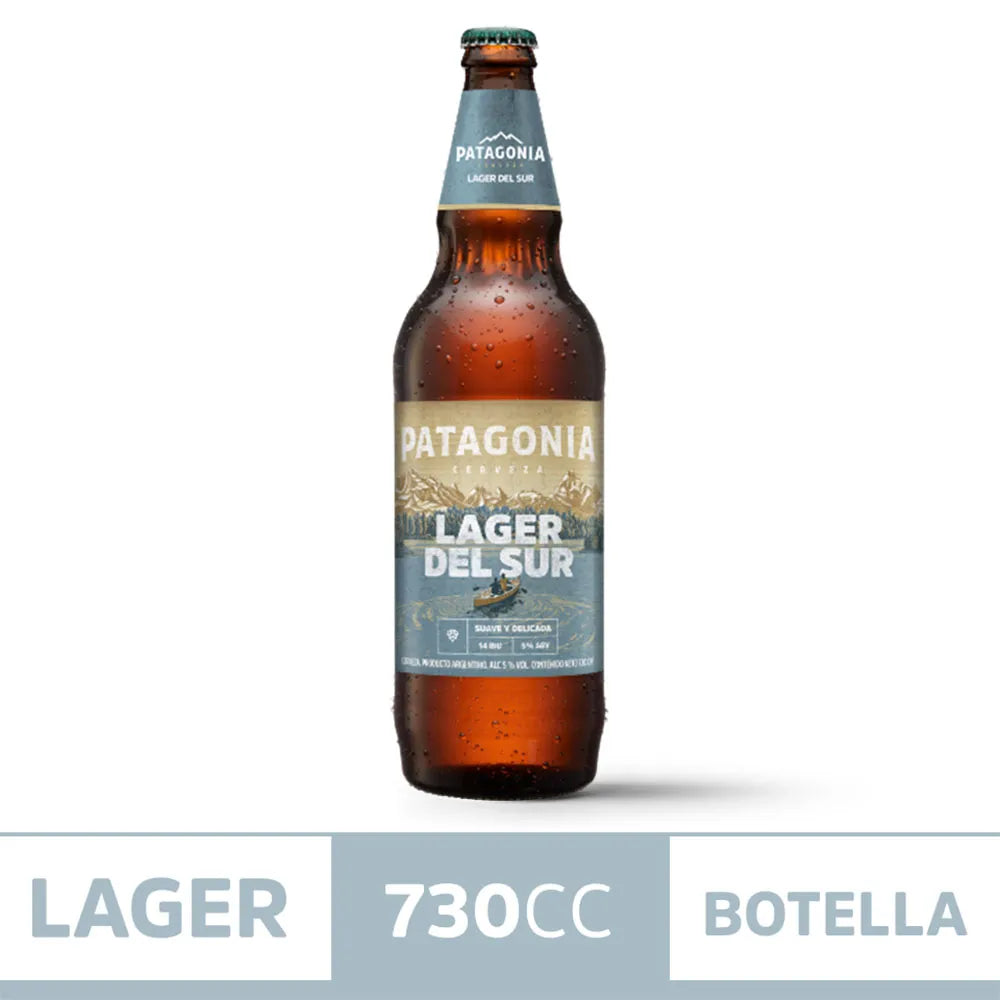 Patagonia Lager Del Sur Blonde Beer, 730 ml