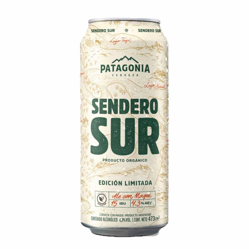 Patagonia Sendero Sur Limited Edition Organic Beer, 473 ml