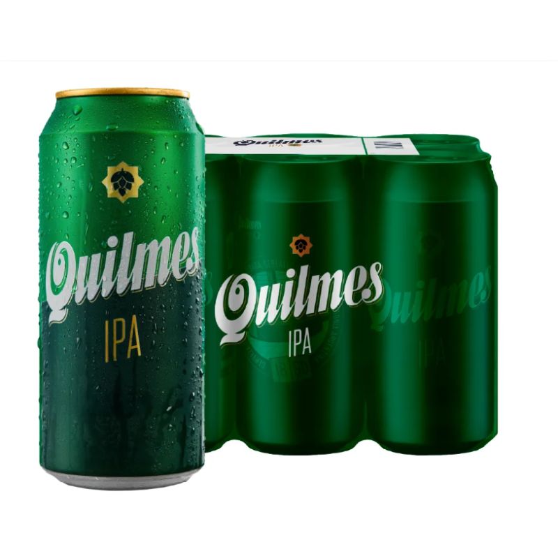 Quilmes IPA Beer - Sixpack, 473 ml Each Can