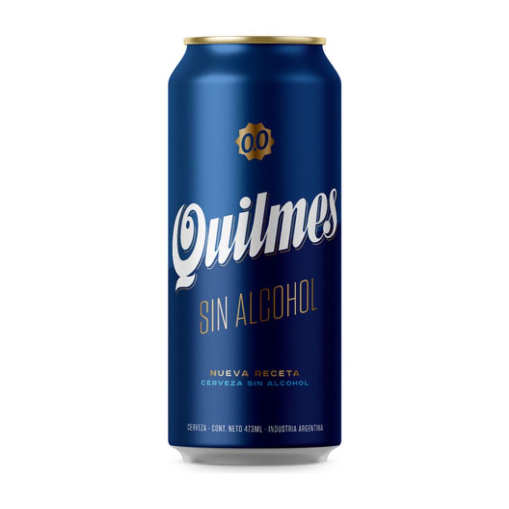 Quilmes Larger New Recipe Alcohol-Free Beer, 473 ml