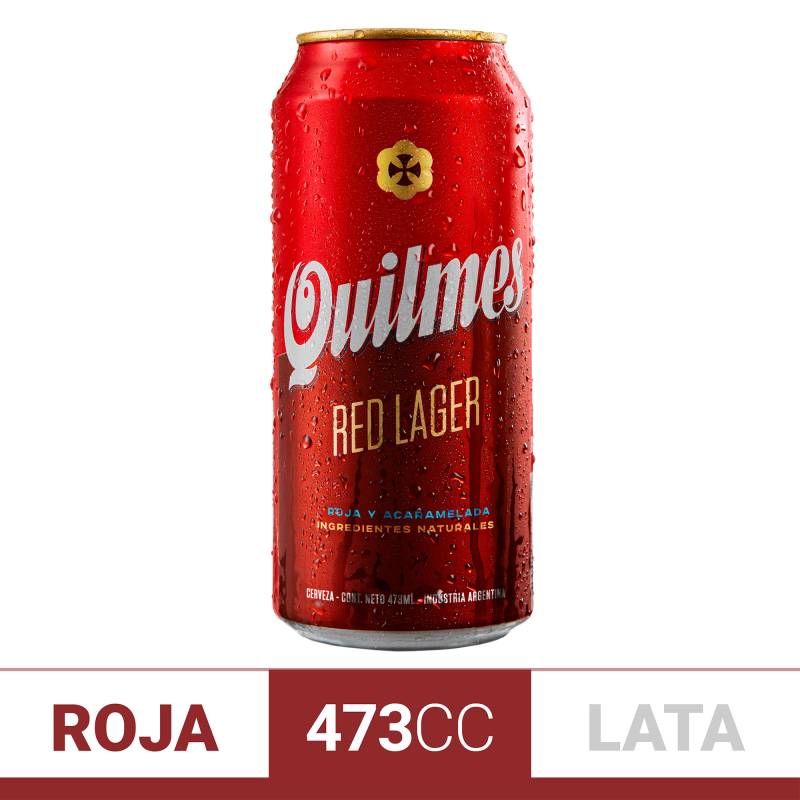 Quilmes Red Lager Beer, 473 ml